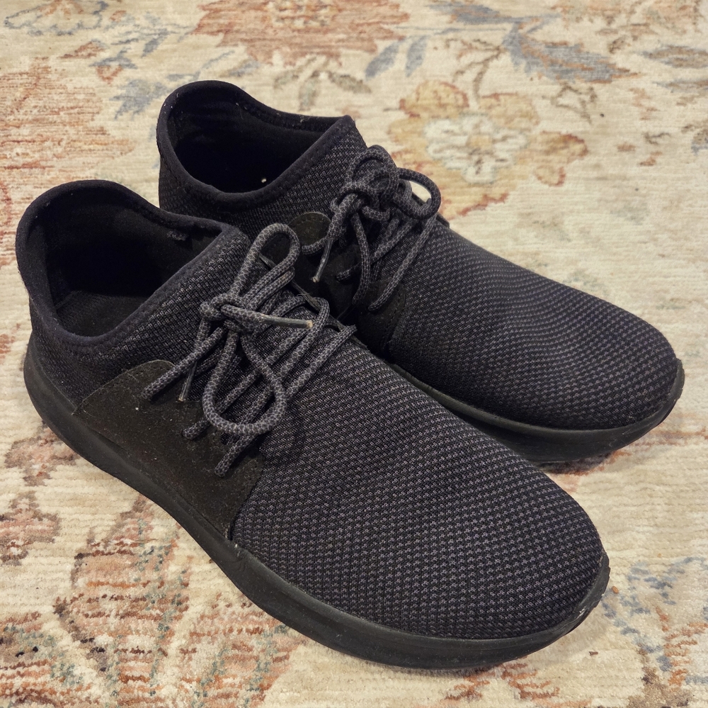 Vessi Black Everyday Waterproof Sneakers - Men's Size US13